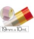 Cinta fantasia 10 mt x 19 mm rosa