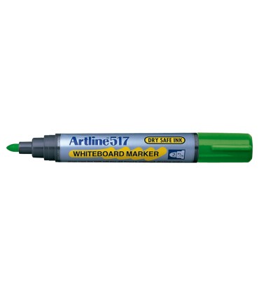 Rotulador artline pizarra ek 517 verde punta redonda 2 mm tinta de bajo olor