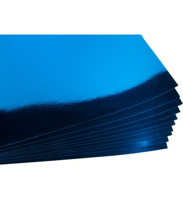 Cartulina liderpapel 50x65 cm 235g m2 metalizada azul