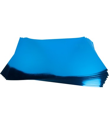 Cartulina liderpapel 50x65 cm 235g m2 metalizada azul