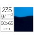 Cartulina liderpapel 50x65 cm 235g m2 metalizada azul