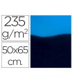 Cartulina liderpapel 50x65 cm 235g/m2 metalizada azul