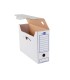 Caja archivo definitivo liderpapel ecouse carton 100 reciclado 106 listados de ordenador 430x316x116mm 325g m2