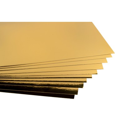 Cartulina liderpapel 50x65 cm 235g m2 metalizada oro