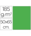 Cartulina guarro verde manzana 50x65 cm 185 gr