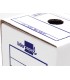 Caja archivo definitivo liderpapel ecouse carton 100 reciclado 104 folio 365x251x100mm 325g m2