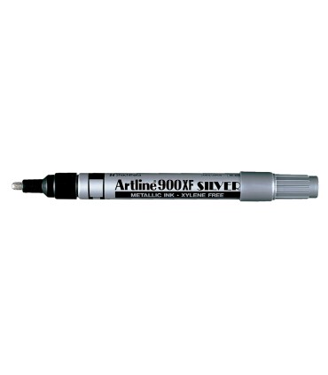 Rotulador artline marcador permanente tinta metalica ek 900 plata punta redonda 23 mm