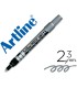 Rotulador artline marcador permanente tinta metalica ek 900 plata punta redonda 23 mm