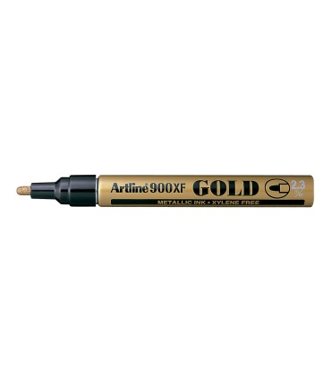 Rotulador artline marcador permanente tinta metalica ek 900 oro punta redonda 23 mm