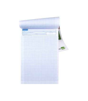 Bloc examenes liderpapel cuadro 2mm folio 40 hojas 60g m2