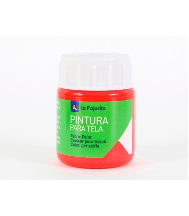 Pintura para tela la pajarita escarlata 25 ml