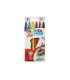 Rotulador carioca joy caja de 6 colores surtidos