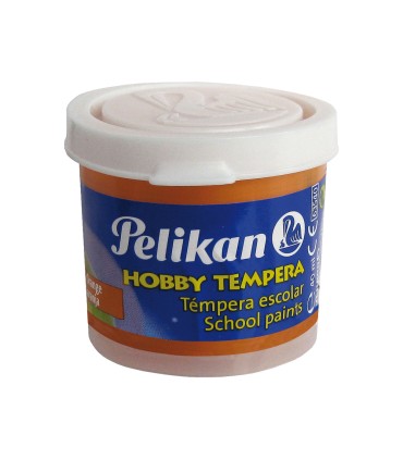 Tempera hobby 40 cc naranja n59b