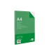 Recambio liderpapel a4 100 hojas 60g m2 horizontal con margen 4 taladros