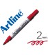 Rotulador artline pizarra ek 500 rojo punta redonda 2 mm recargable