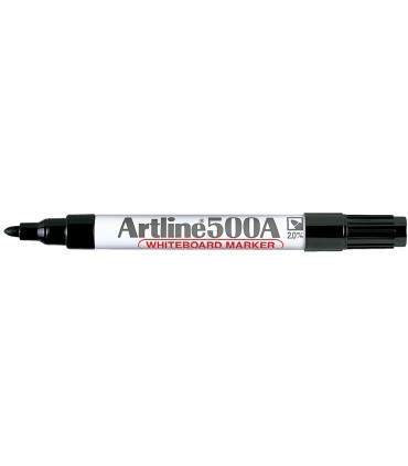 Rotulador artline pizarra ek 500 negro punta redonda 2 mm recargable