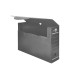 Caja archivo definitivo plastico liderpapel gris 387x275x105 mm