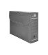 Caja archivo definitivo plastico liderpapel gris 387x275x105 mm