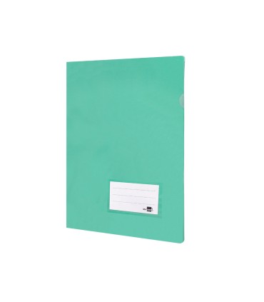 Carpeta liderpapel dossier a4 unero verde manzana opaco