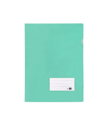 Carpeta liderpapel dossier a4 unero verde manzana opaco