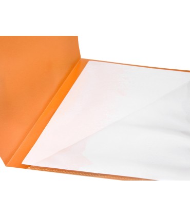 Carpeta liderpapel dossier a4 unero naranja fluor opaco