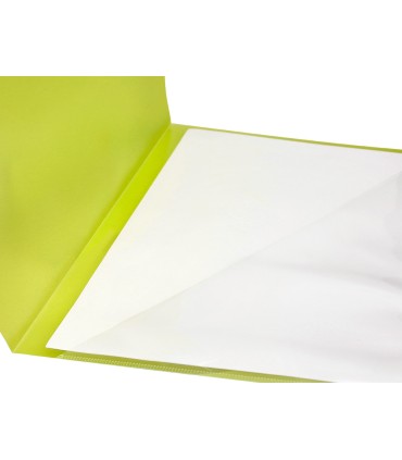 Carpeta liderpapel dossier a4 unero amarillo fluor opaco