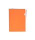 Carpeta liderpapel dossier unero polipropileno din a4 naranja fluor opaco 20 hojas