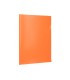 Carpeta liderpapel dossier unero polipropileno din a4 naranja fluor opaco 20 hojas