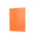 Carpeta liderpapel dossier unero polipropileno din a4 naranja fluor opaco 20 hojas