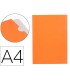 Carpeta liderpapel dossier unero polipropileno din a4 naranja fluor opaco 20 hojas