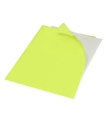 Carpeta liderpapel dossier unero polipropileno din a4 amarillo fluor opaco 20 hojas