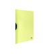 Carpeta liderpapel dossier pinza lateral polipropileno din a4 amarillo fluor opaco 30 hojas pinza deslizante