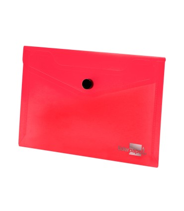 Carpeta liderpapel dossier broche polipropileno din a7 rojo translucido