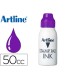 Tinta tampon artline violeta bote 50 cc