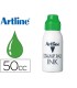 Tinta tampon artline verde bote 50 cc