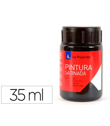 Pintura latex la pajarita negro 35 ml