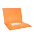 Carpeta liderpapel gomas solapas polipropileno din a4 naranja fluor opaco