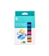 Tempera solida en barra liderpapel escolar 10 gr caja de 6 colores surtidos