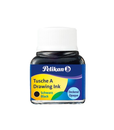 Tinta china pelikan negra bote de 10 ml