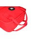 Cartera antartik mochila 2 asas y bolsillos exteriores rojo 300x115x390 mm