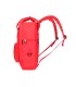 Cartera antartik mochila 2 asas y bolsillos exteriores rojo 300x115x390 mm