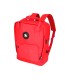 Cartera antartik mochila 2 asas y bolsillos exteriores rojo 300x115x390 mm