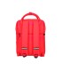 Cartera antartik mochila 2 asas y bolsillos exteriores rojo 300x115x390 mm