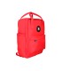 Cartera antartik mochila 2 asas y bolsillos exteriores rojo 300x115x390 mm