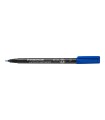 Rotulador staedtler lumocolor retroproyeccion punta de fibrapermanente 318-3 azul punta fina redonda 0.6 mm