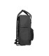 Cartera antartik mochila 2 asas y bolsillos exteriores negro 300x115x390 mm