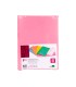 Subcarpeta liderpapel folio rosa pastel 180g m2