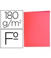 Subcarpeta liderpapel folio rojo pastel 180g/m2