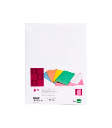 Subcarpeta liderpapel folio blanco 180g m2