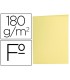 Subcarpeta liderpapel folio amarillo pastel 180g m2